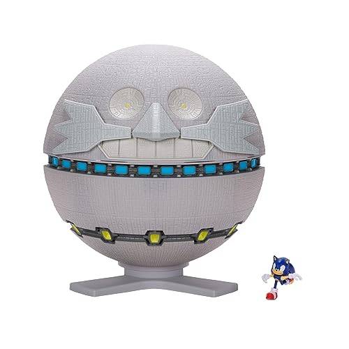 Death Egg Playset with Sonic 2.5-Inch Figure | Sonic The Hedgehog Toy