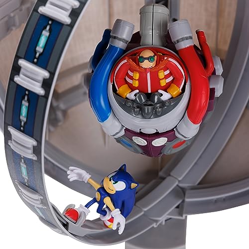 Death Egg Playset with Sonic 2.5-Inch Figure | Sonic The Hedgehog Toy