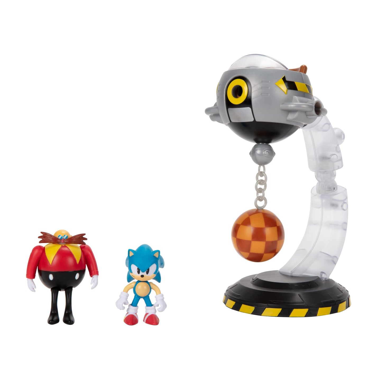 Sonic The Hedgehog Egg Mobile Battle Set – 14-Piece Playset with Sonic & Dr. Eggman Figures