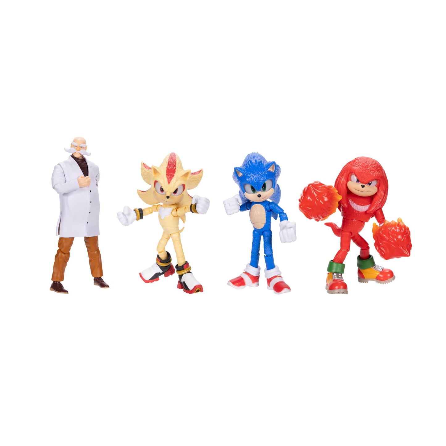 Sonic The Hedgehog Sonic 3 Movie 5" Action Figures: Gerald Robotnik Wave #3 | Collectible Figure