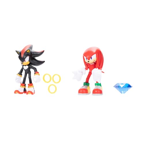 Sonic The Hedgehog 4-Inch Action Figure 2-Pack: Knuckles & Shadow