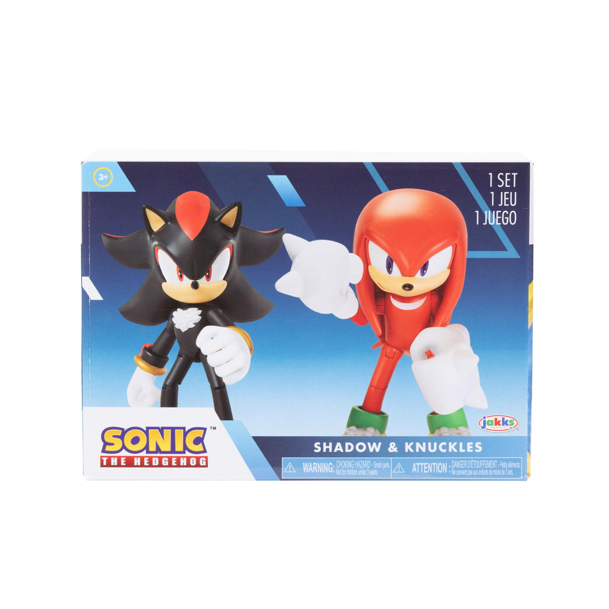 Sonic The Hedgehog 4-Inch Action Figure 2-Pack: Knuckles & Shadow