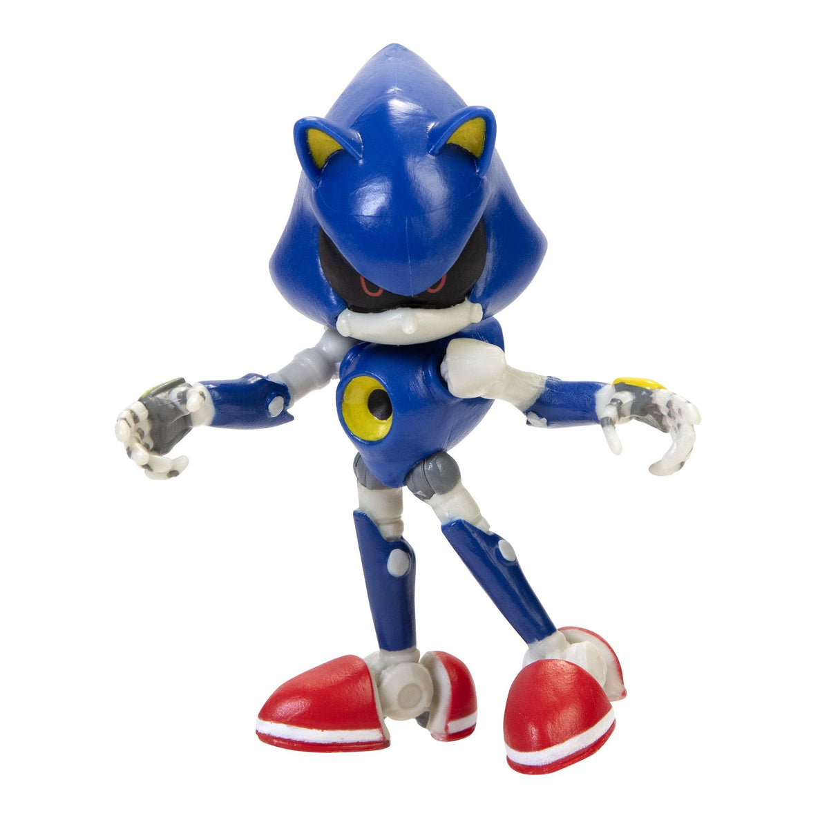 Sonic The Hedgehog Metal Sonic 2.5-Inch Action Figure – Collectible Toy, Blue, 3+