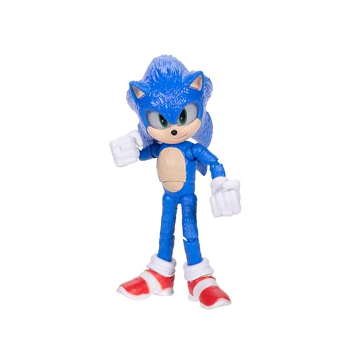 Sonic The Hedgehog Sonic 3 Movie 5-Inch Action Figure: Emerald Wave 3 - Collectible Toy