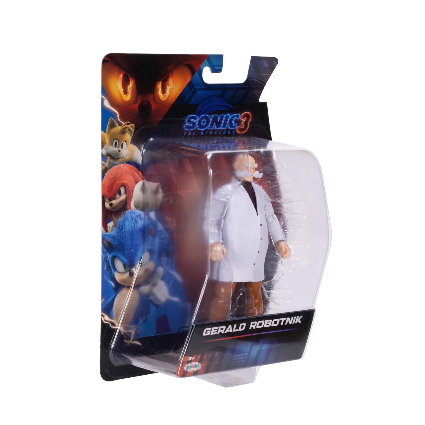 Sonic The Hedgehog Sonic 3 Movie 5" Action Figures: Gerald Robotnik Wave #3 | Collectible Figure