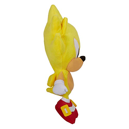 Sonic The Hedgehog Super Sonic 7-Inch Plush – Collectible Stuffed Figure