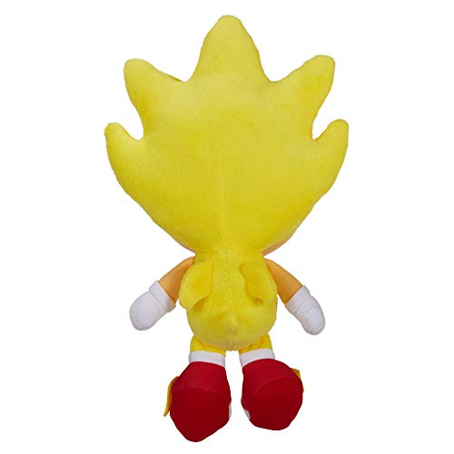 Sonic The Hedgehog Super Sonic 7-Inch Plush – Collectible Stuffed Figure