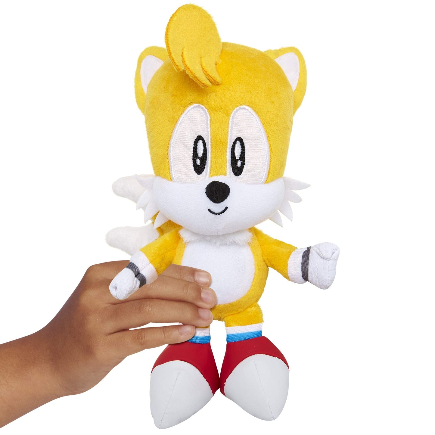 Sonic The Hedgehog 7-Inch Tail Plush Figure – Premium Fabric, Collectible Toy