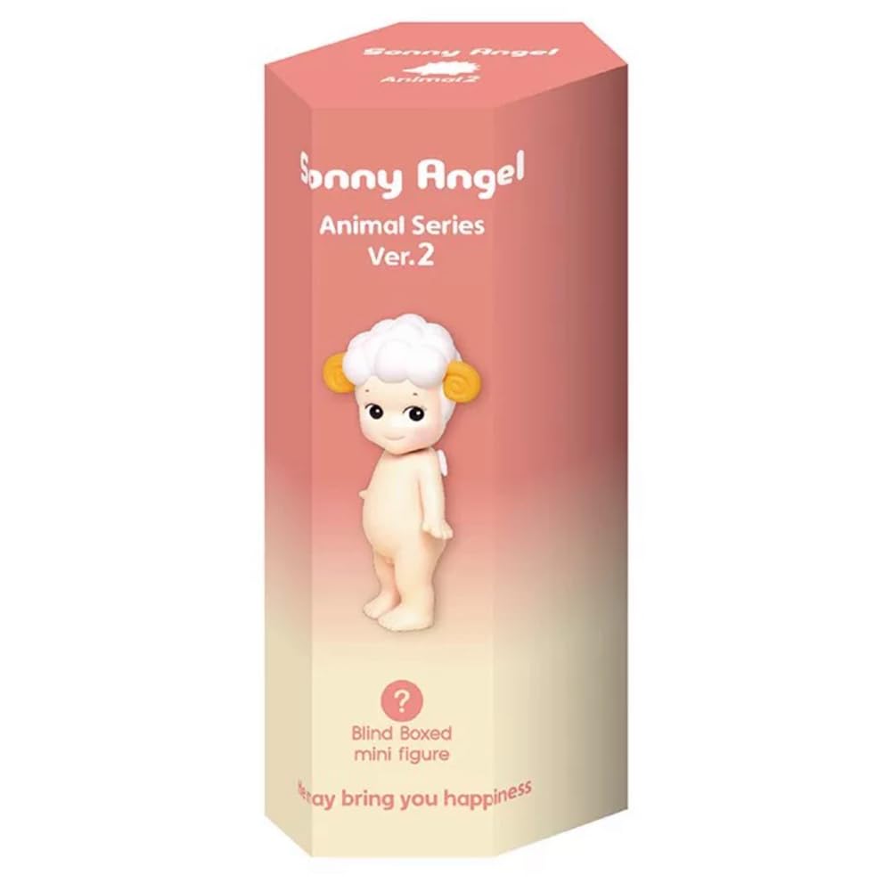 Sonny Angel Animal Version 2 – Original Mini Figure in Sealed Blind Box (3–3.75 in tall)