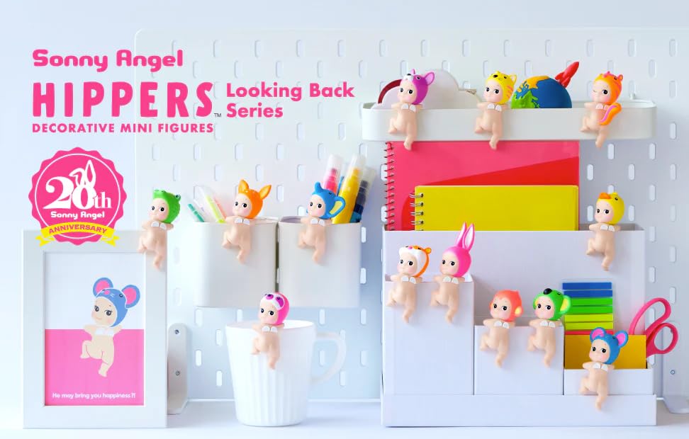 Sonny Angel HIPPERS Looking Back Series – Original Mini Figure | Limited Edition Blind Box