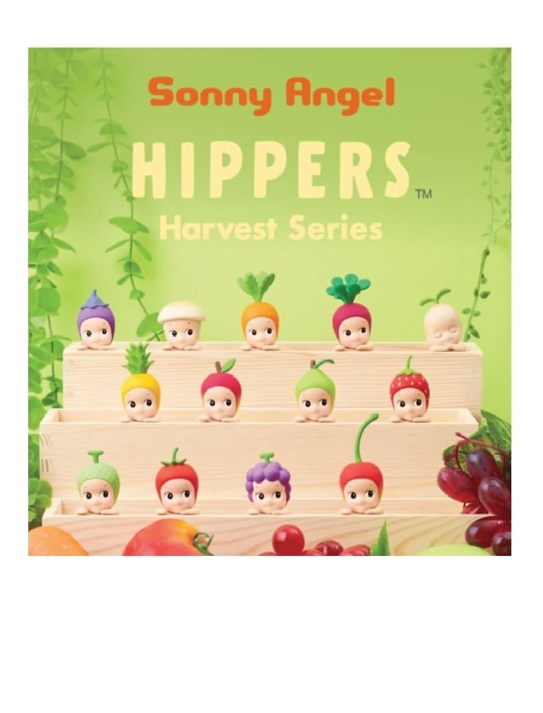 Sonny Angel Hippers Harvest Series 1 Sealed Blind Box – Original Mini Figure (Assorted)