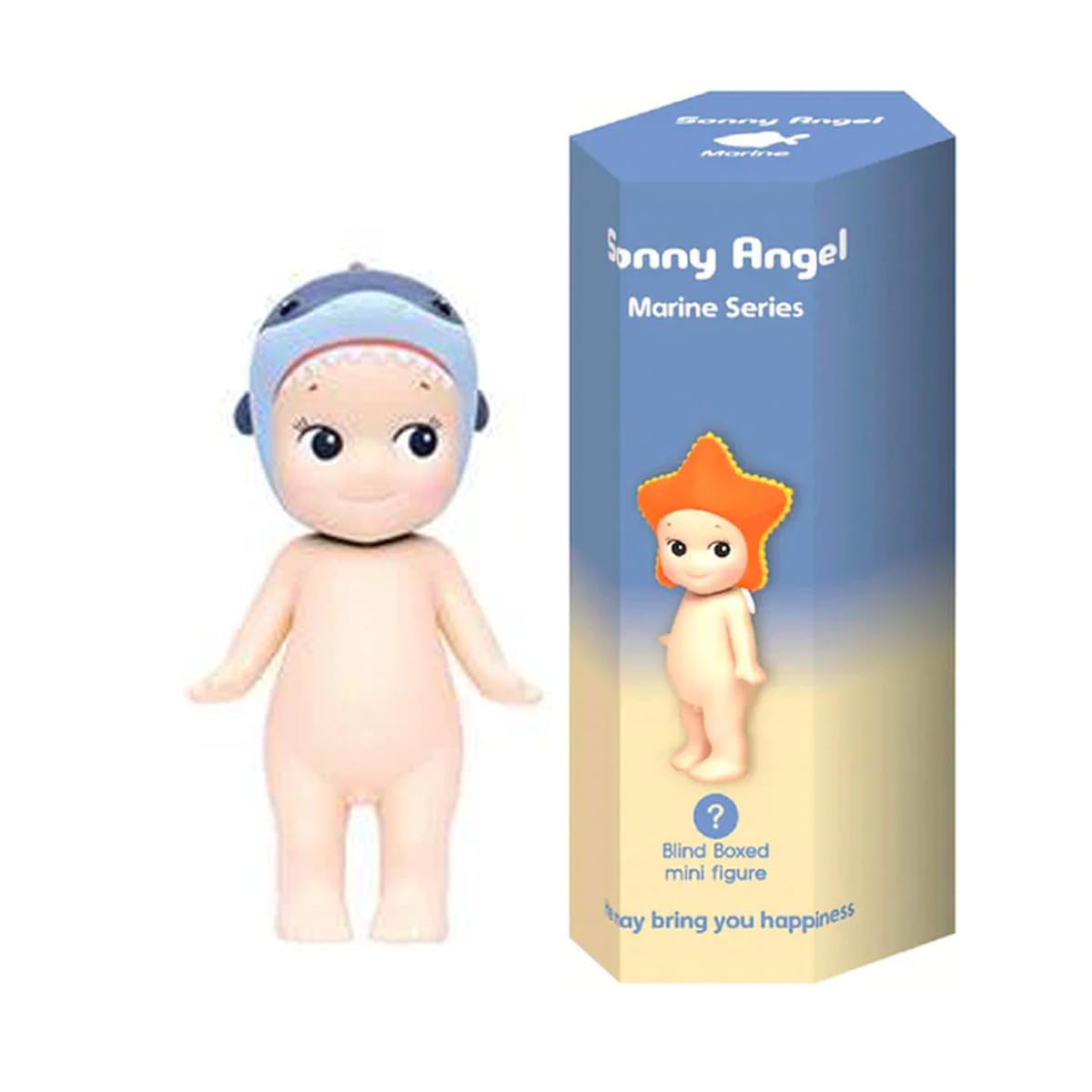 Sonny Angel Marine Series Blind Box Figure – One Random Mini Marine (3 to 3.75 in)