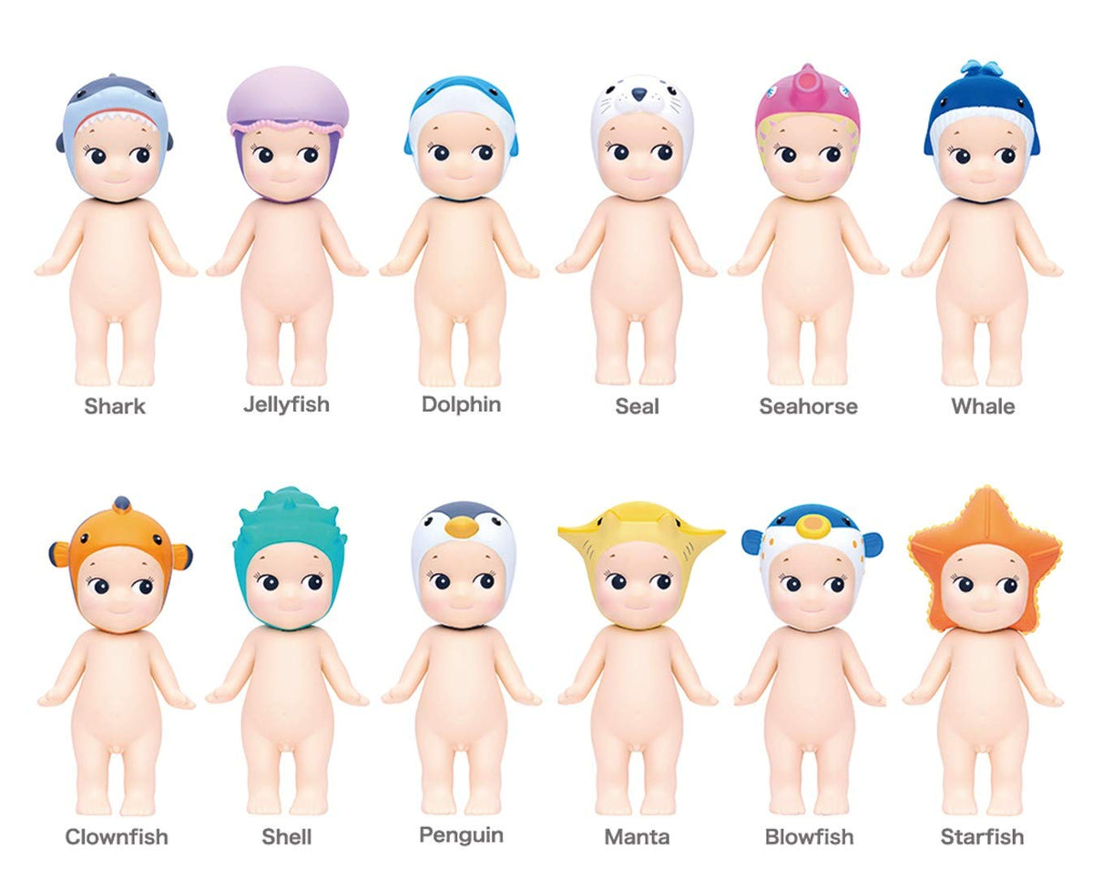 Sonny Angel Marine Series Figure — One Random Toy, 3–3.75 in, Japanese Design