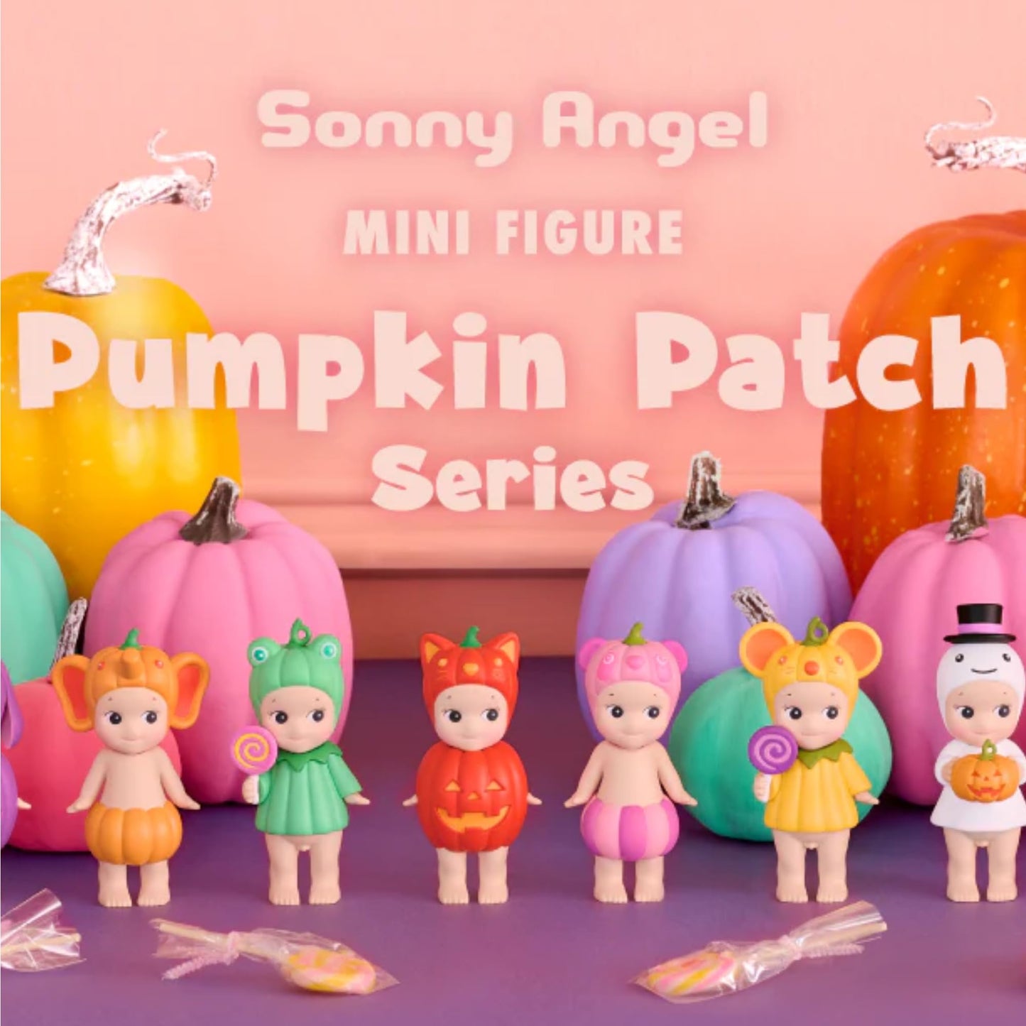 Sonny Angel Pumpkin Patch Series – Sealed Blind Box Mini Figure (Limited Edition)