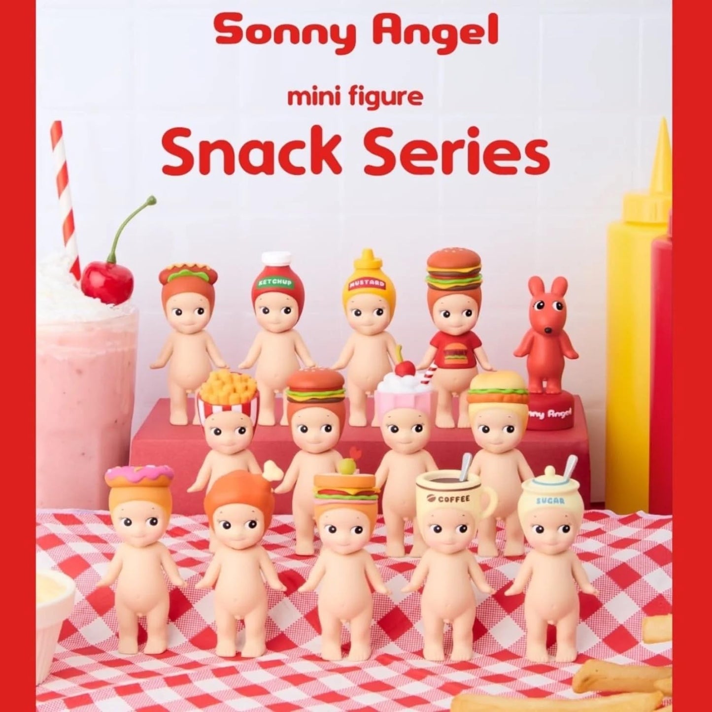 Sonny Angel Snack Series Blind Box Mini Figure – Original Limited Edition (1 Assorted)