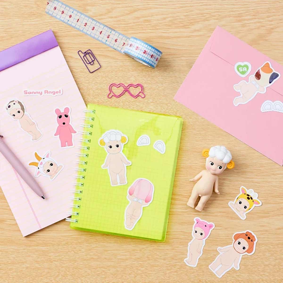 SONNY ANGEL Sticker Pack Series 1 – Box of 20 Waterproof Stickers