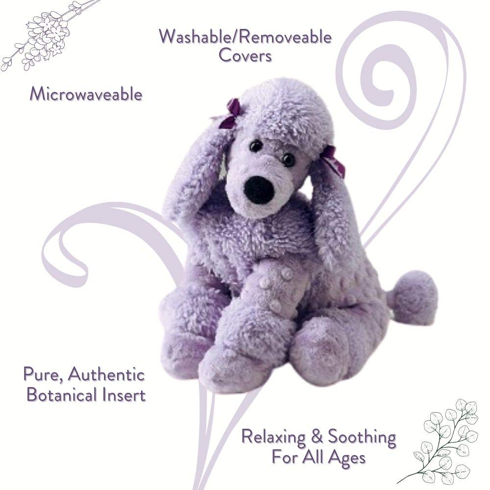 Sonoma Lavender Microwaveable Aromatherapy Pillow with Removable Cover – Plush Poodle
