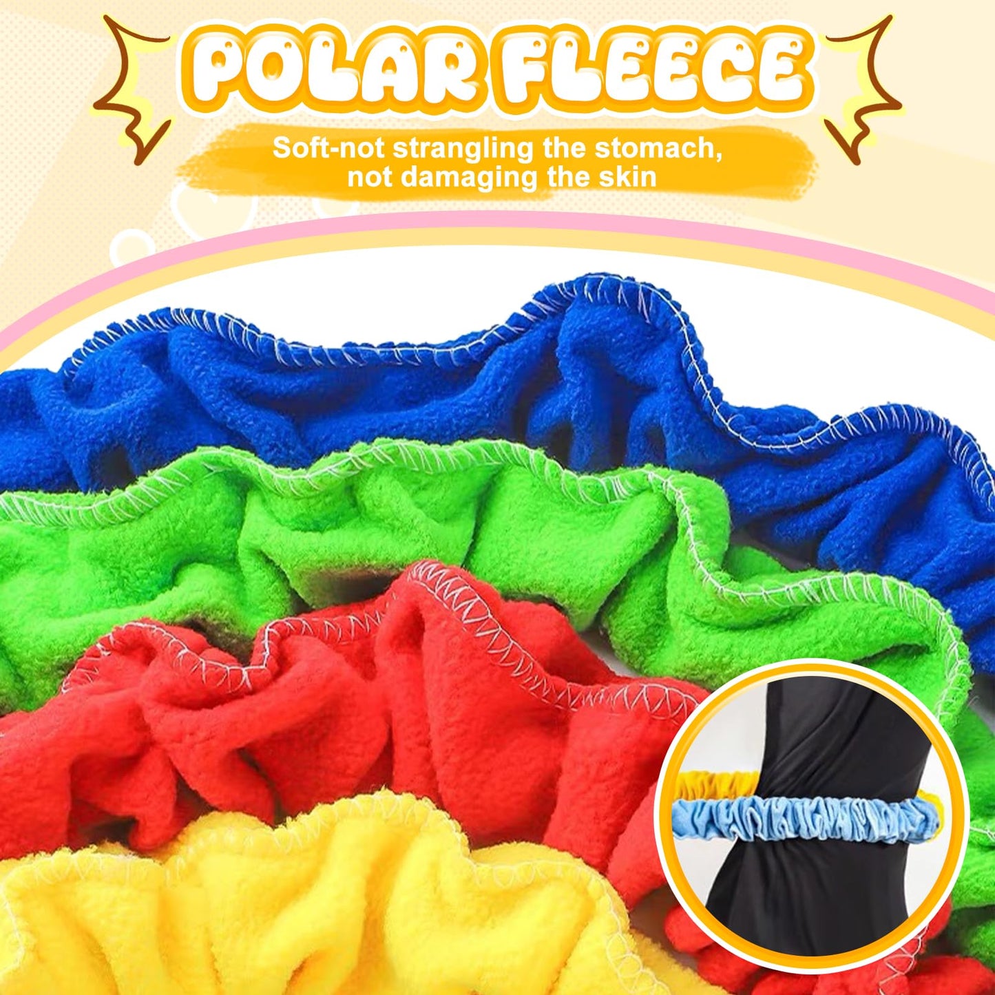 Sonyabecca 18ft Elastic Fleece Cooperative Band for Group Movement