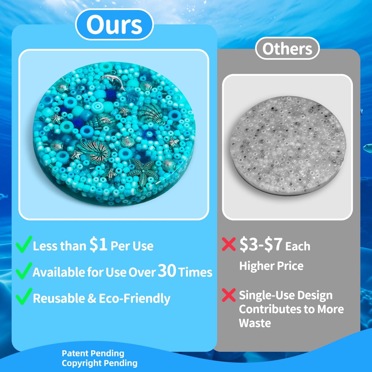 Sooppervix Reusable Picky Fidget Pad – 30+ Uses, Stress Relief Toy for Adults