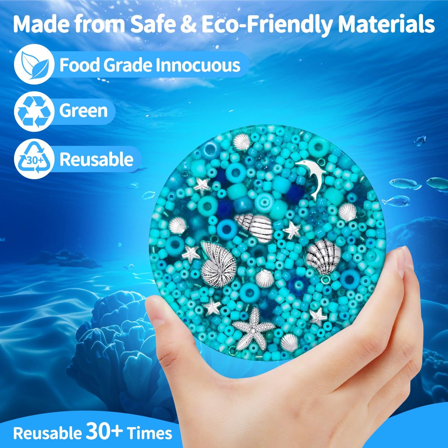 Sooppervix Reusable Picky Fidget Pad – 30+ Uses, Stress Relief Toy for Adults