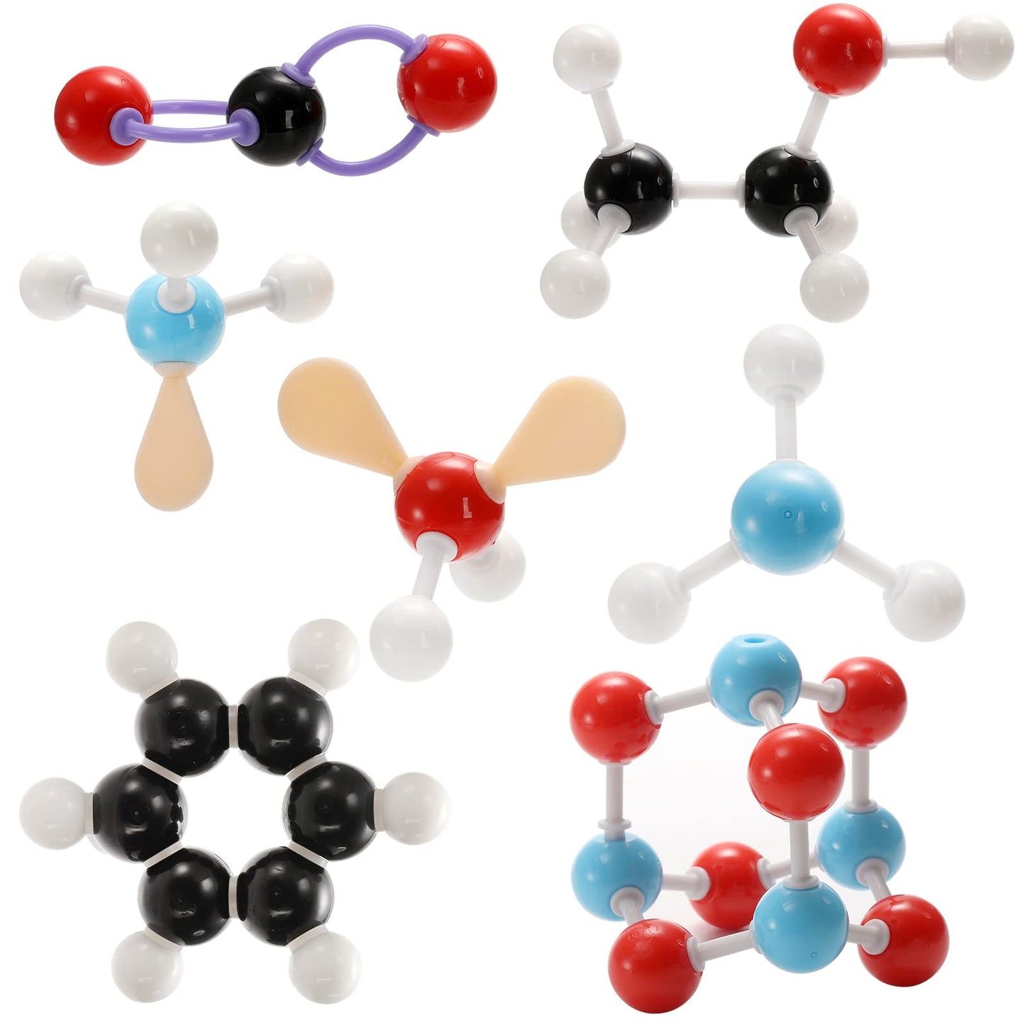 SOUJOY 444-Piece Chemistry Molecular Model Kit – 3D Molecule Learning