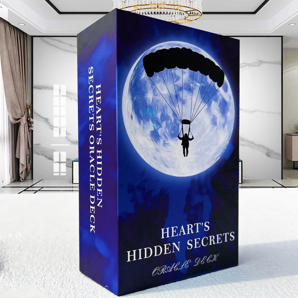 Soulme Twin Flame Love Oracle Cards — Hearts Hidden Secrets Deck, 78-Card Starter Tarot for Beginners