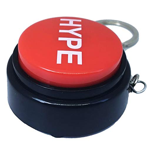 Sound RX HYPE2Go Keychain Hype Button – Hip Hop Air Horn Sound, Batteries Included