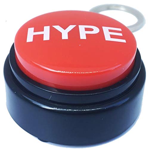 Sound RX HYPE2Go Keychain Hype Button – Hip Hop Air Horn Sound, Batteries Included