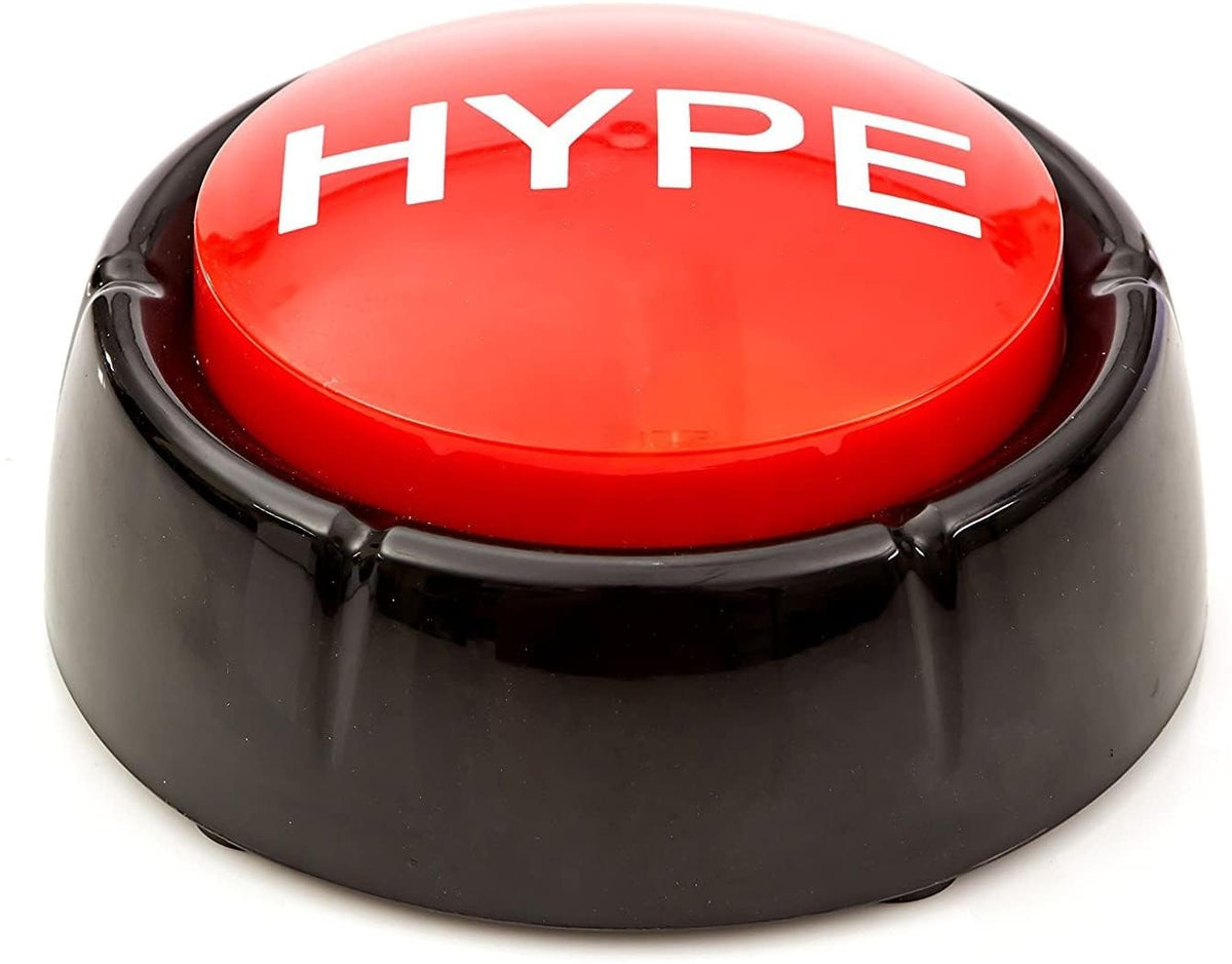 Sound RX Hype Button – Hip Hop Air Horn Sound Effect Button | Fun Gag Toy