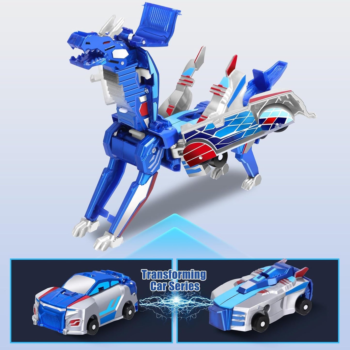 SOYUOI Unicorn Collision Toy – Magnetic Transformation Cars for Kids