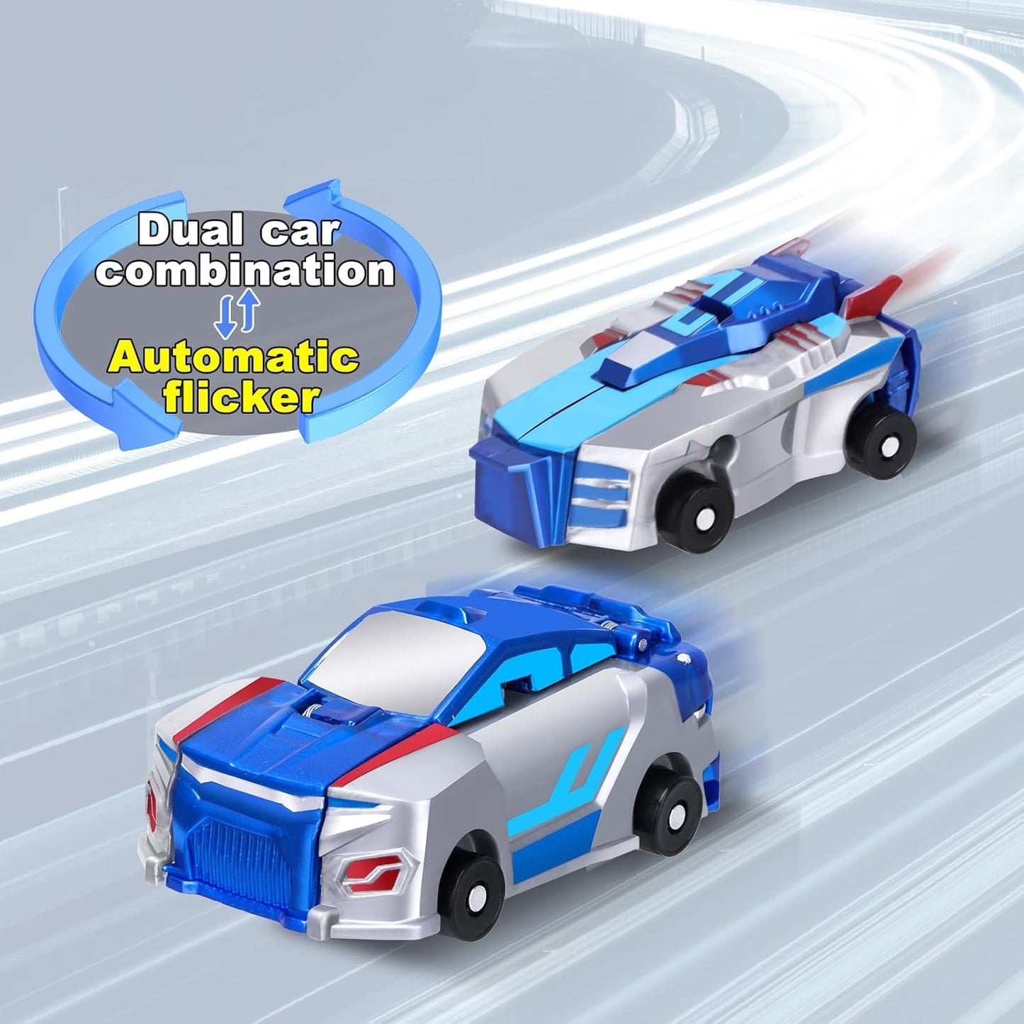 SOYUOI Unicorn Collision Toy – Magnetic Transformation Cars for Kids