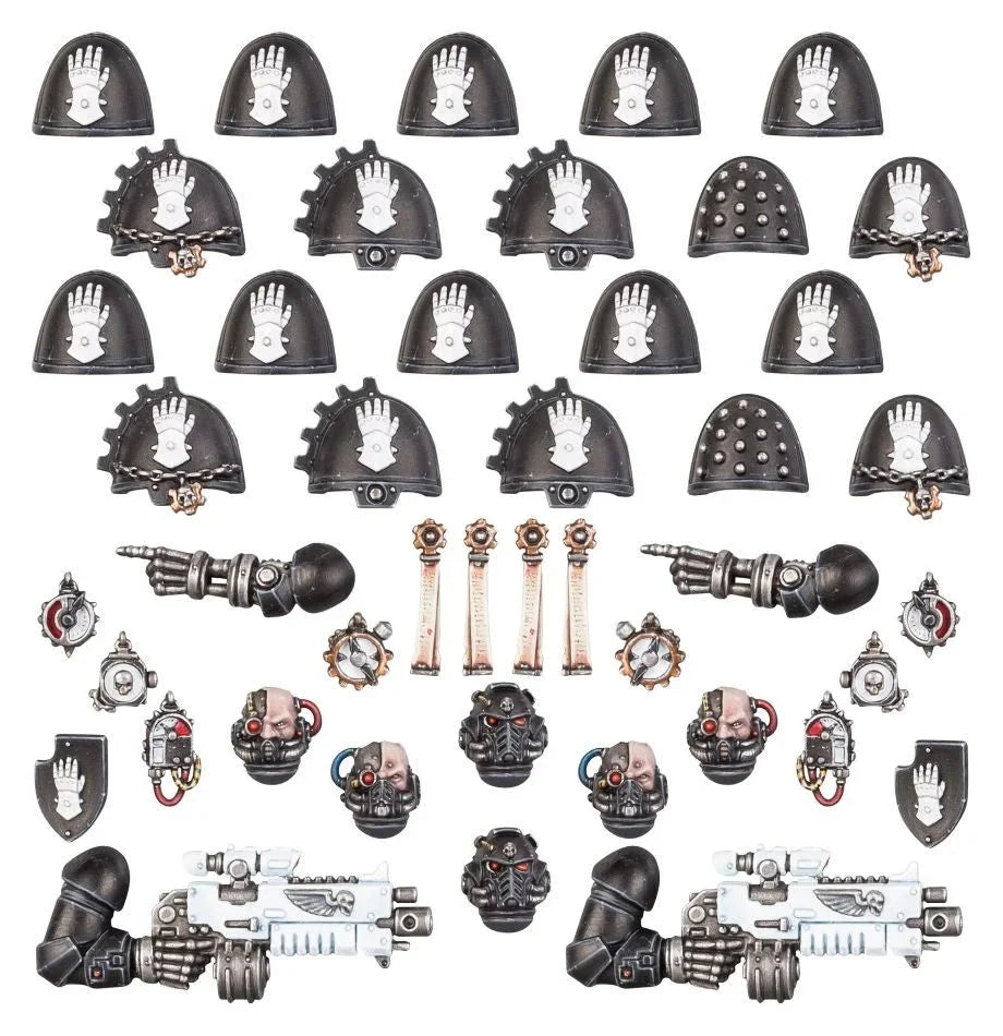Space Marines: Iron Hands Primaris Upgrades & Transfers