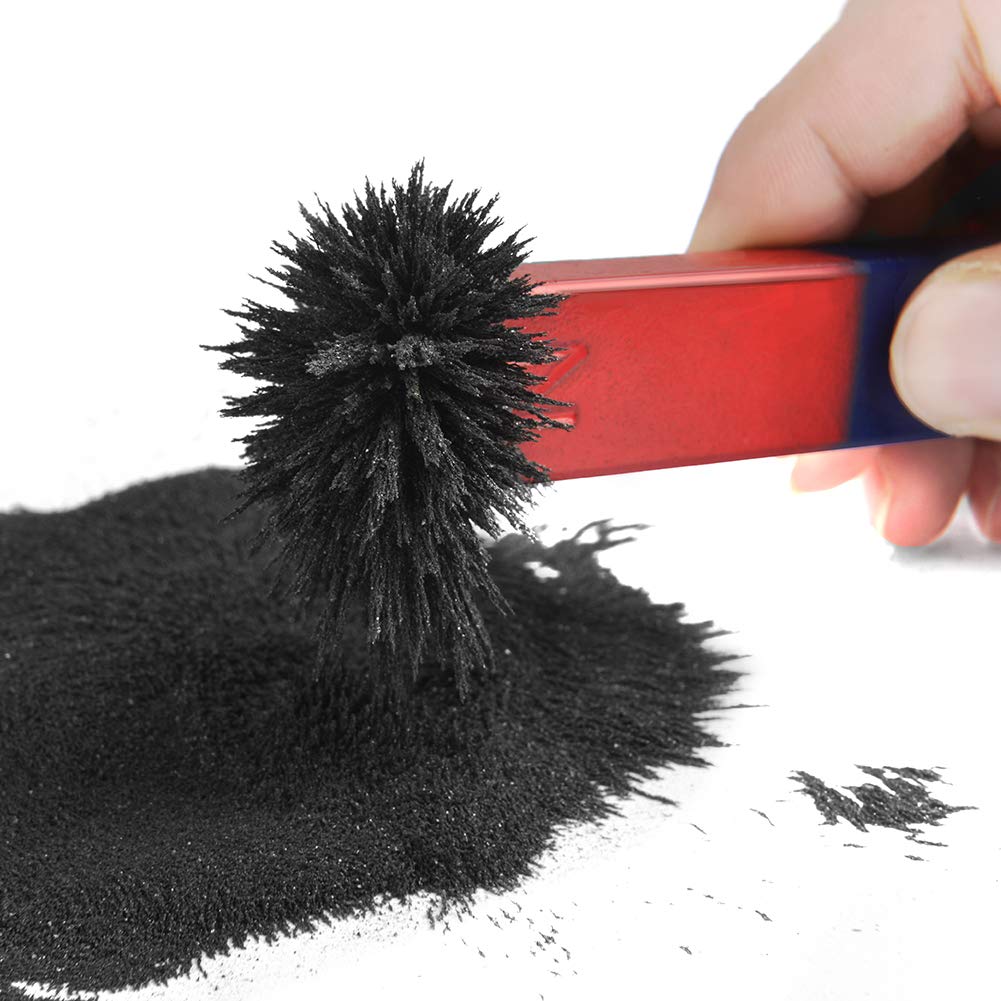 SPACECARE Magnetic Sand Iron Filings for Magnet Education – 12 oz with Shaker Lid