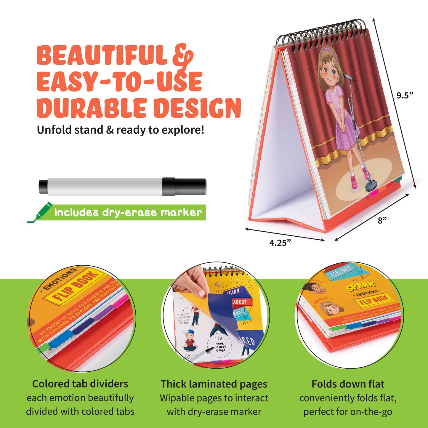 SPARK INNOVATIONS Picture Books & Emotion Cards – SEL Story Cards for Language & Social Skills