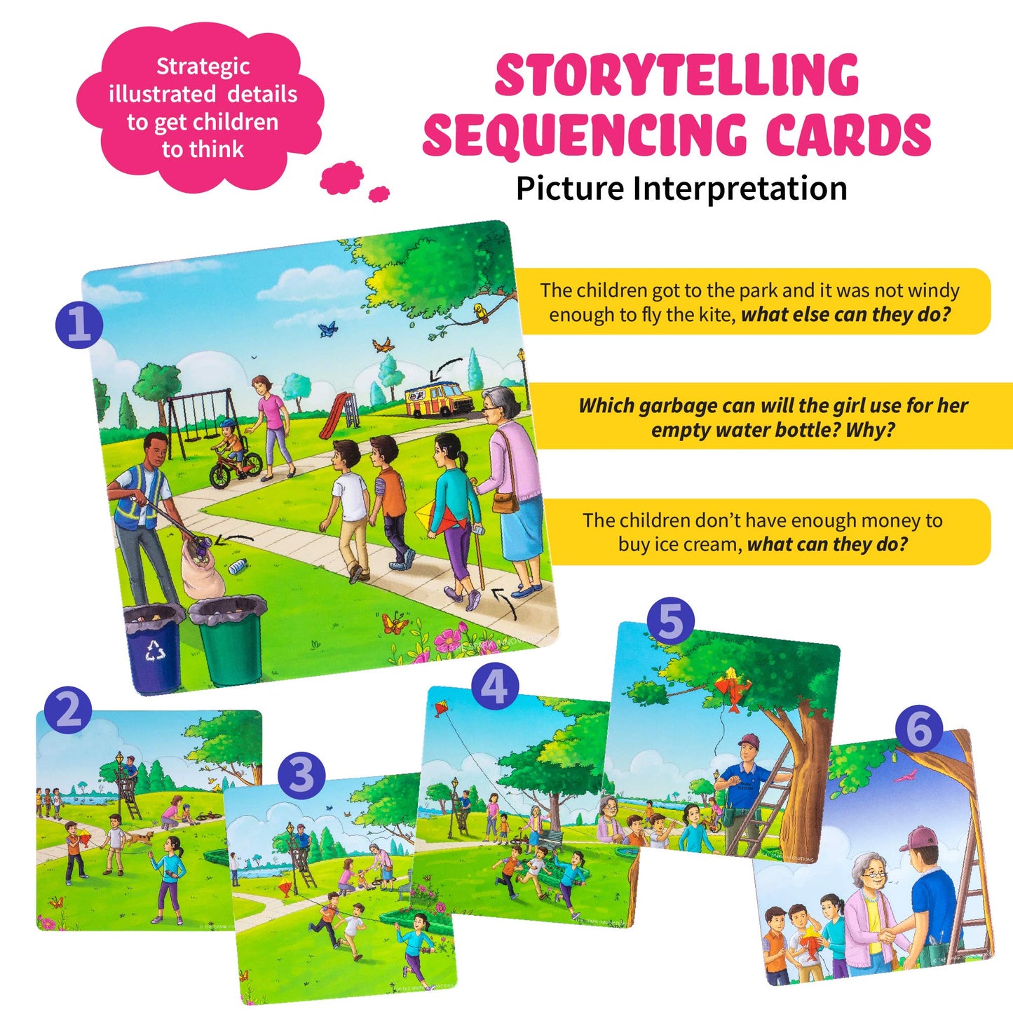 Spark Cards Sequence Cards for Storytelling & Language | SPARK INNOVATIONS