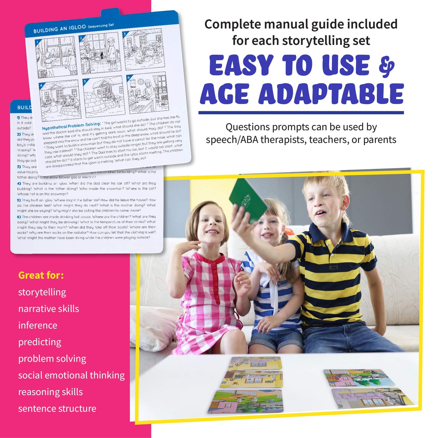 Spark Cards Sequence Cards for Storytelling & Language | SPARK INNOVATIONS
