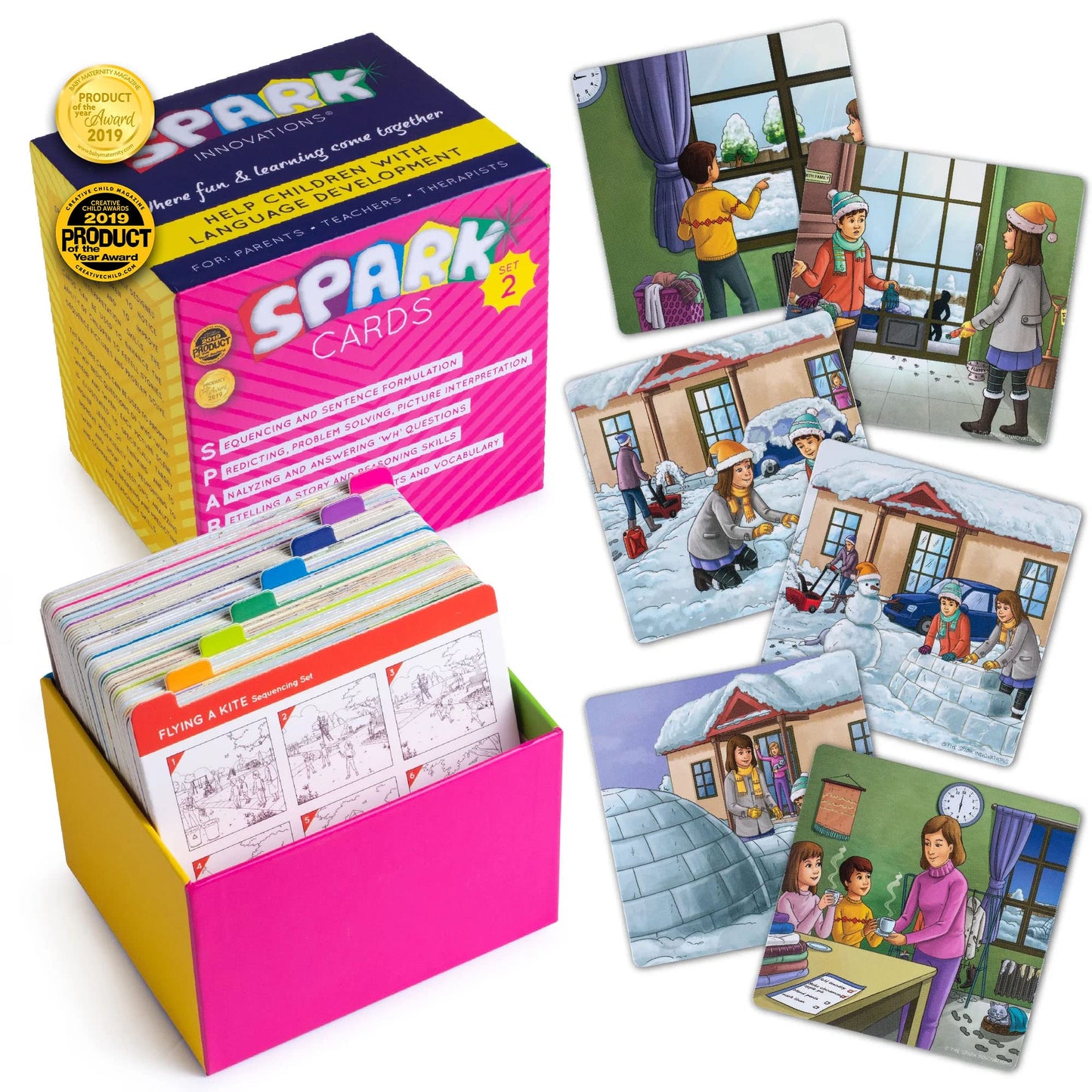 Spark Cards Sequence Cards for Storytelling & Language | SPARK INNOVATIONS