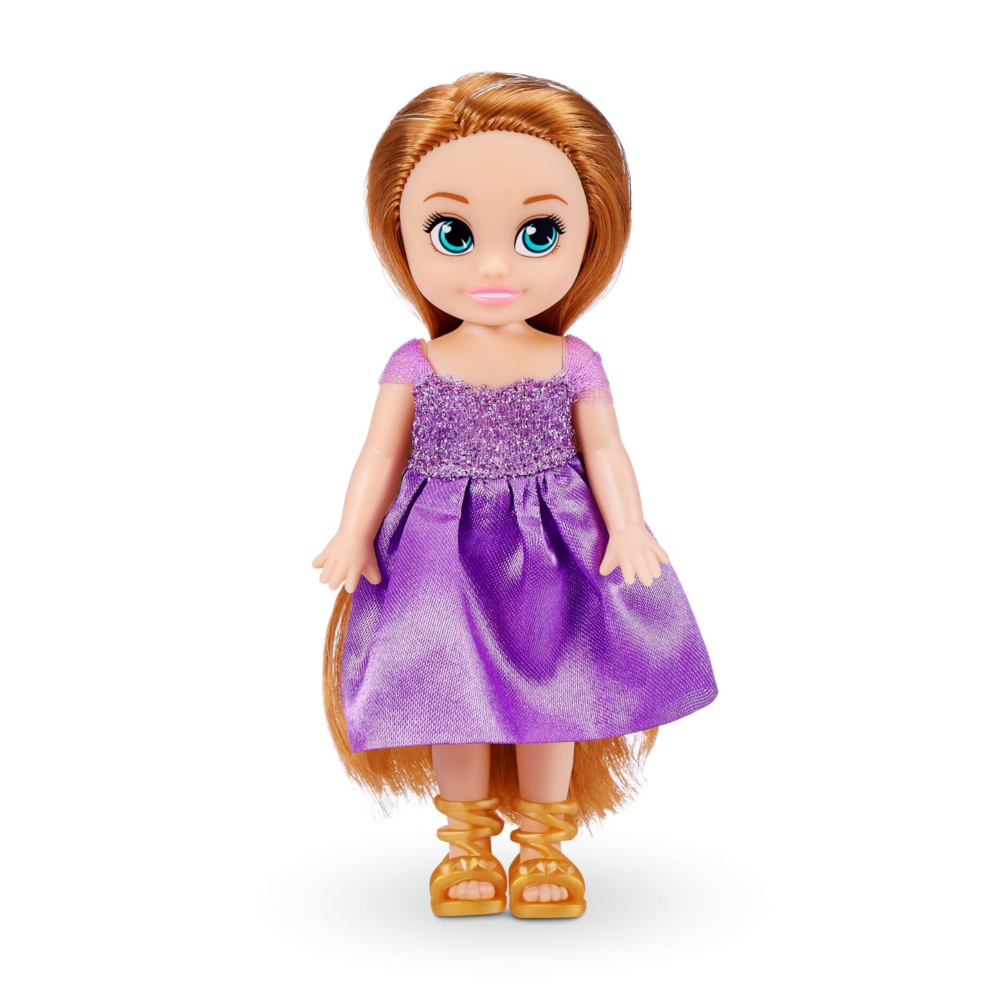 Sparkle Girlz 6-Pack Princess Dolls by ZURU Fashion | Removable Dresses & Poseable Hair