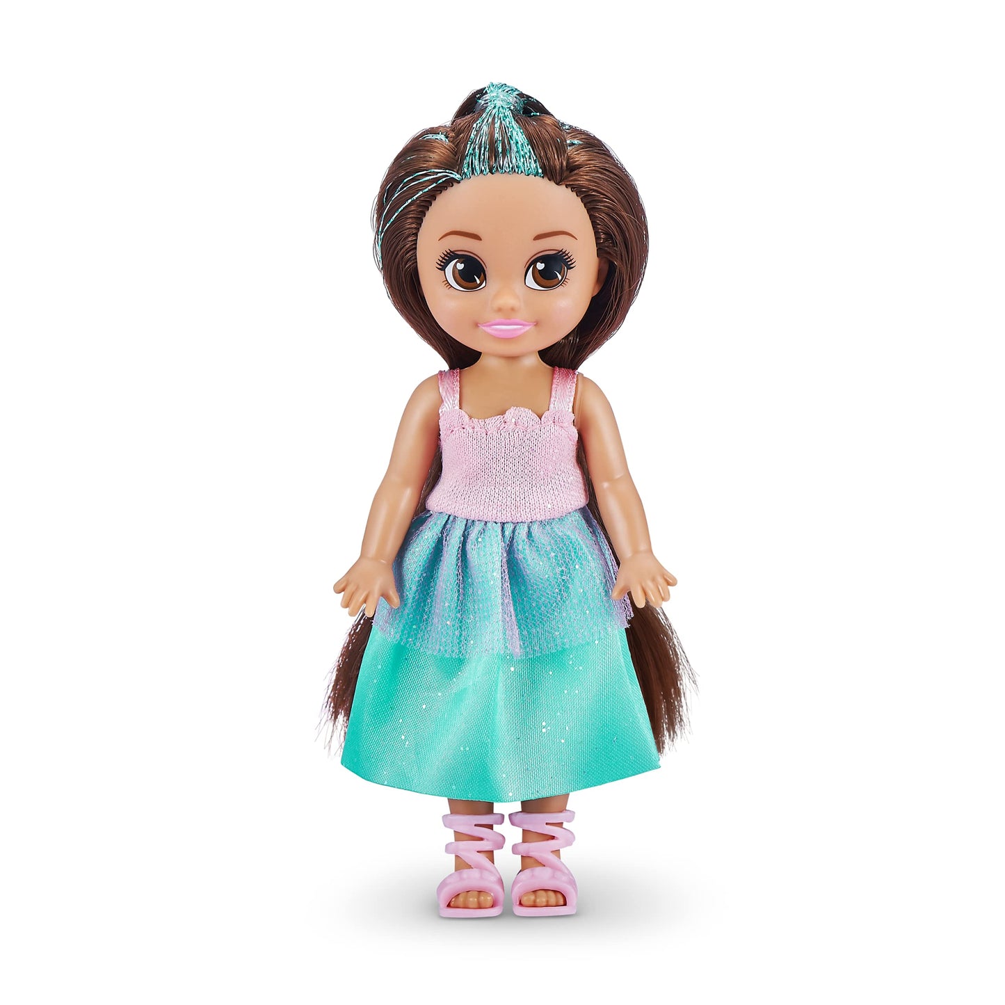 Sparkle Girlz 6-Pack Princess Dolls by ZURU Fashion | Removable Dresses & Poseable Hair