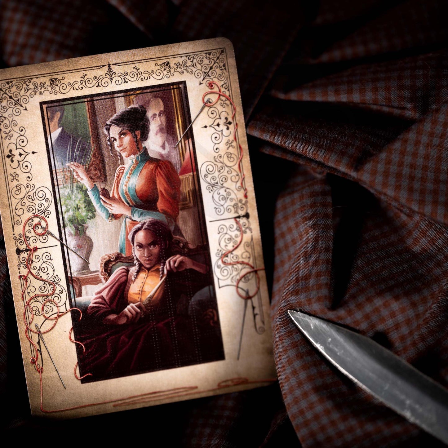 SparkWorks Deadly Dowagers Card Game – Victorian Strategy & Dark Comedy for 2–6 Players