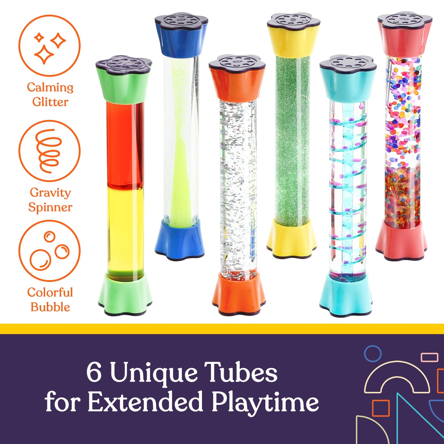 Special Supplies Liquid Motion Bubbler — Colorful Hourglass Timer with Droplet Movement