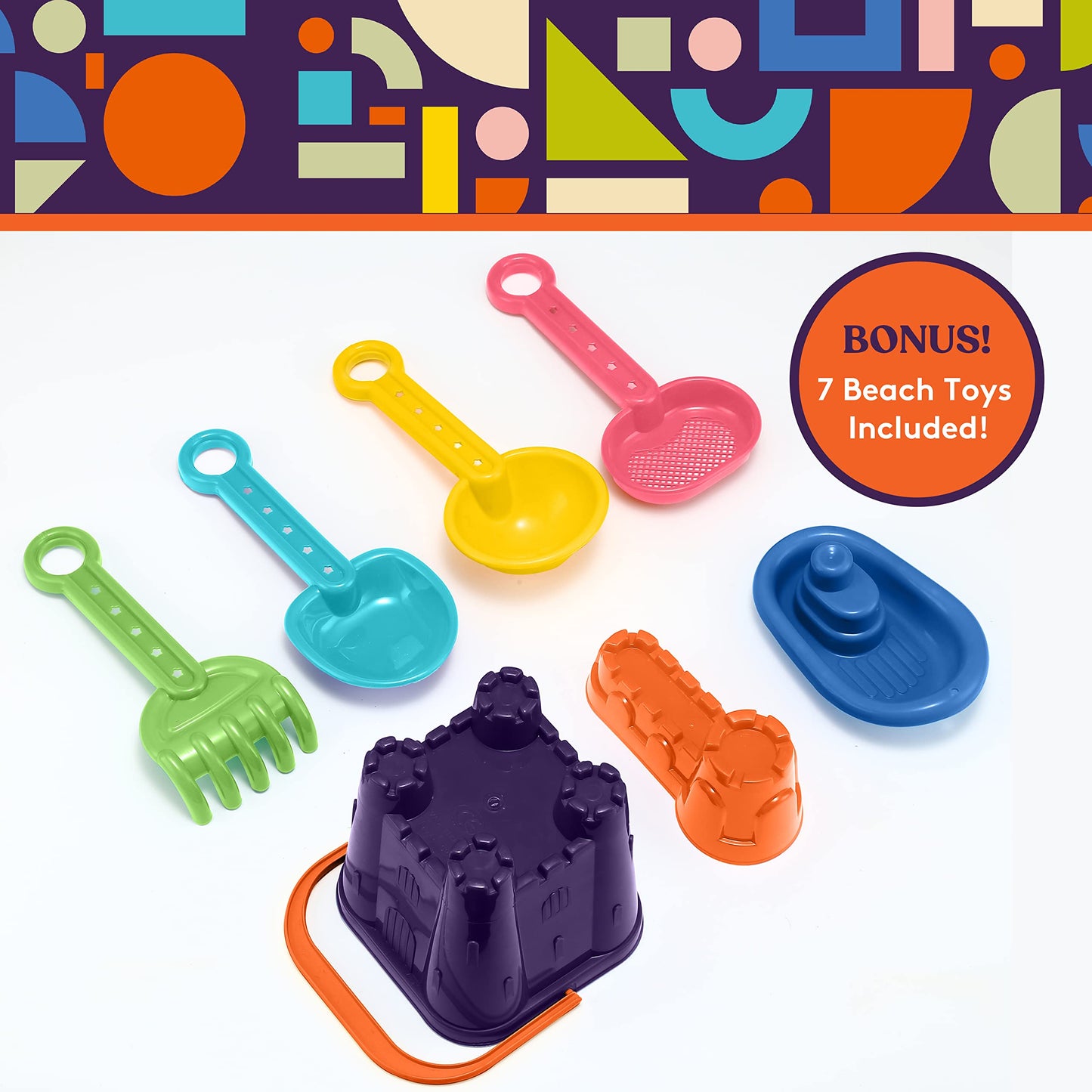 Special Supplies Sensory Activity Table – Two Buckets (Orange + Blue) for Water, Sand, and STEM Play