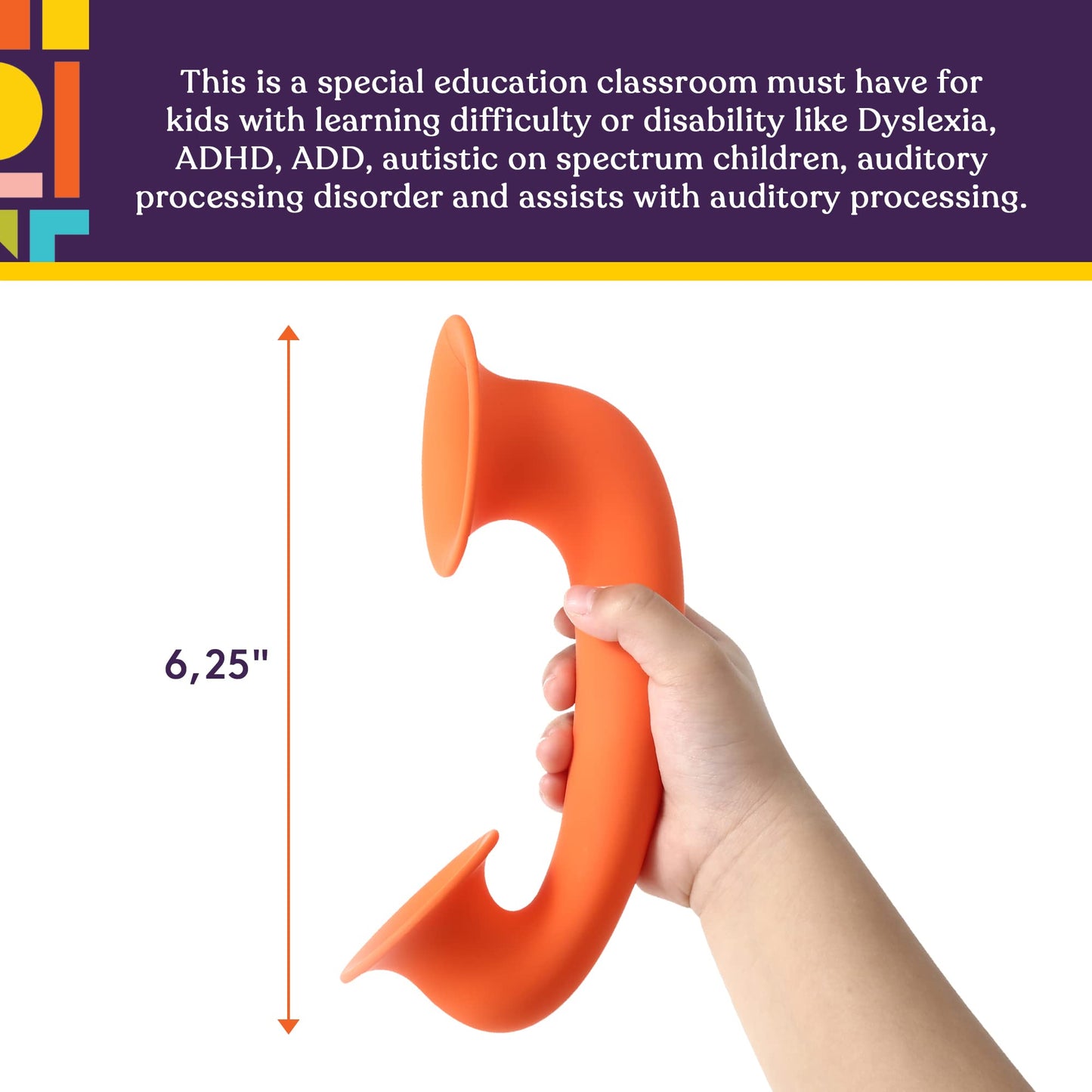 Special Supplies Phone Buddy Auditory Feedback Reading Phones – 4 Pack for Classroom & Home Reading Fluency