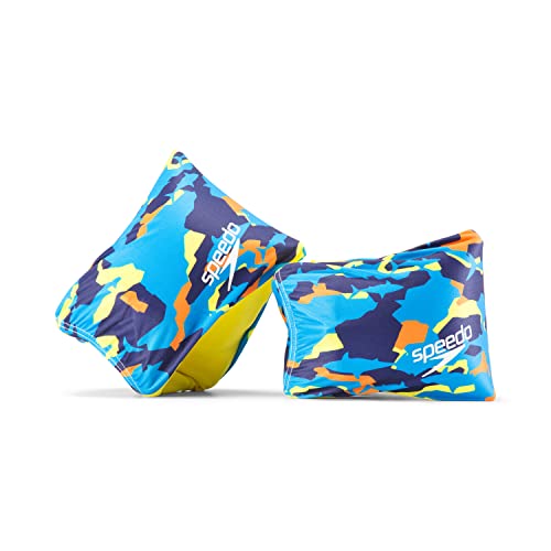Speedo Unisex Child Swim Arm Bands - Begin to Swim, Peacoat Shark Camo | One Size