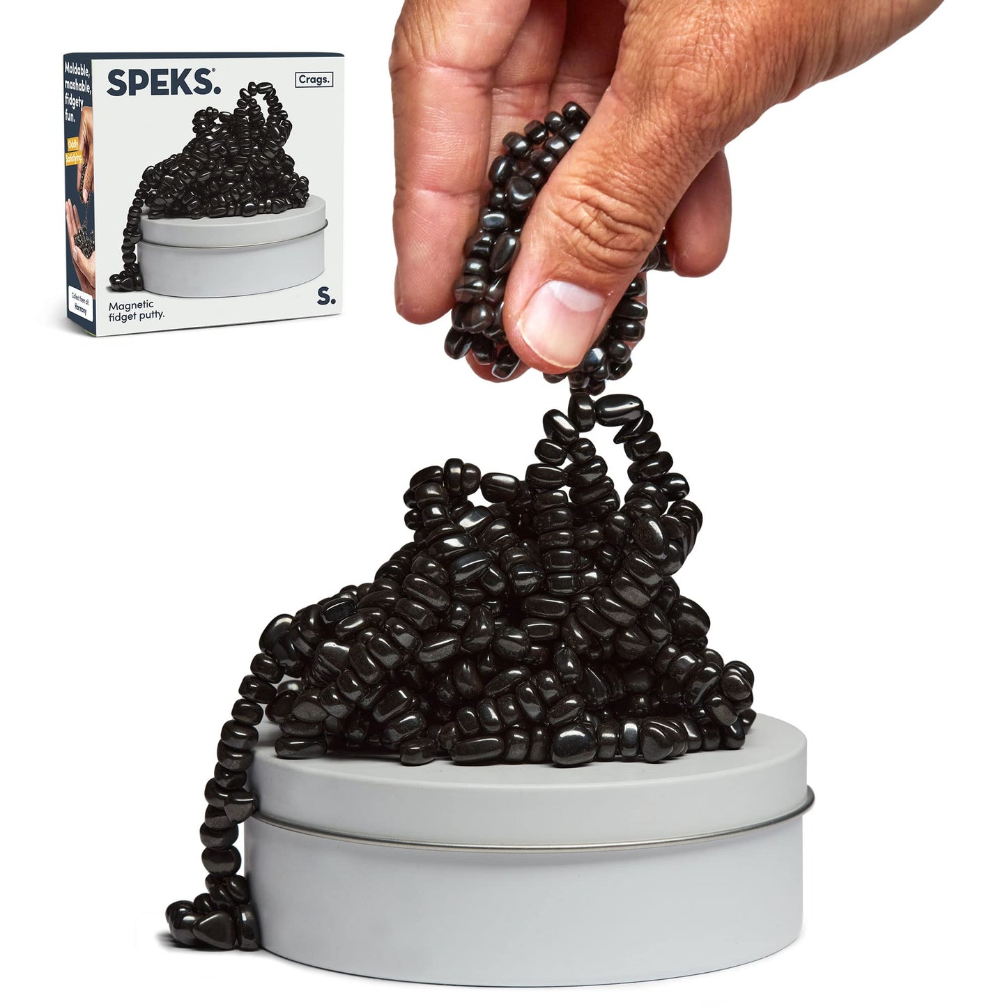 Speks Original Crags Ferrite Putty – 500+ Stones in Tin