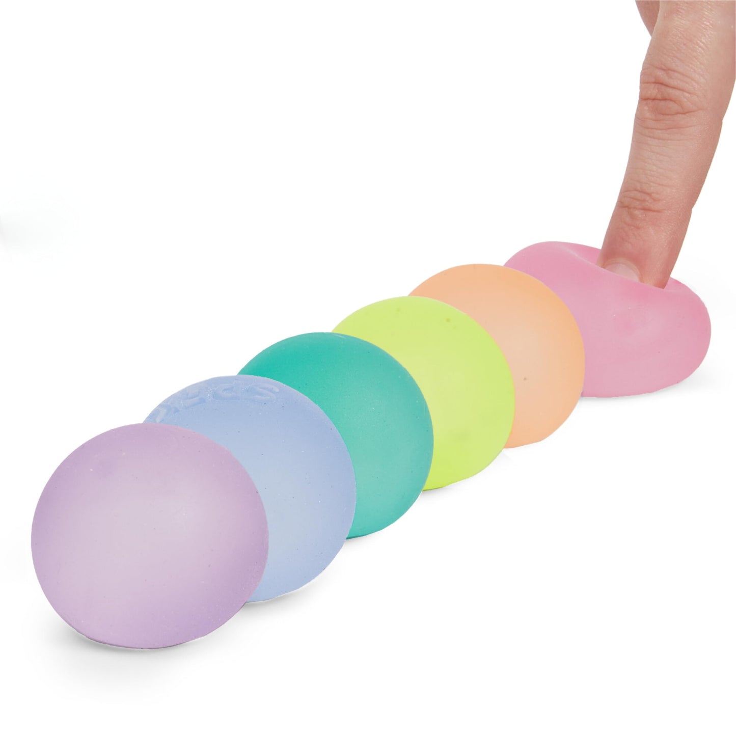 Speks Mini Gump Stress Balls | Ultra-Soft Fidget Toy for Adults & Teens | Prism