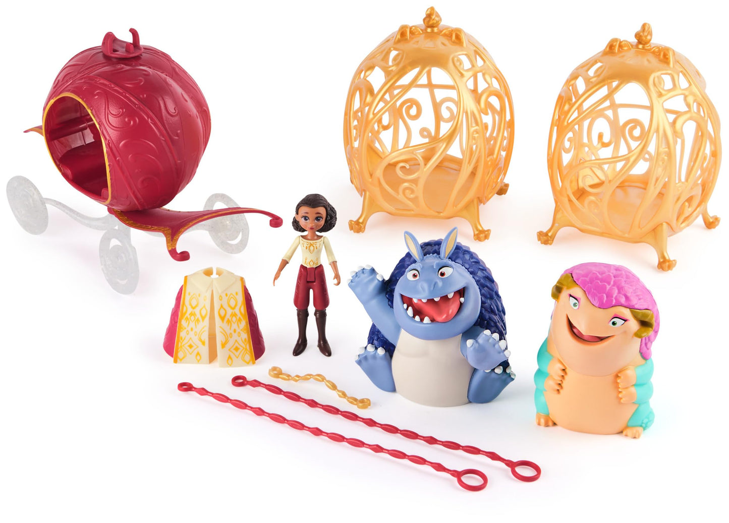 Spellbound Magical Carriage Adventure Set - Ellian & Monster Figures