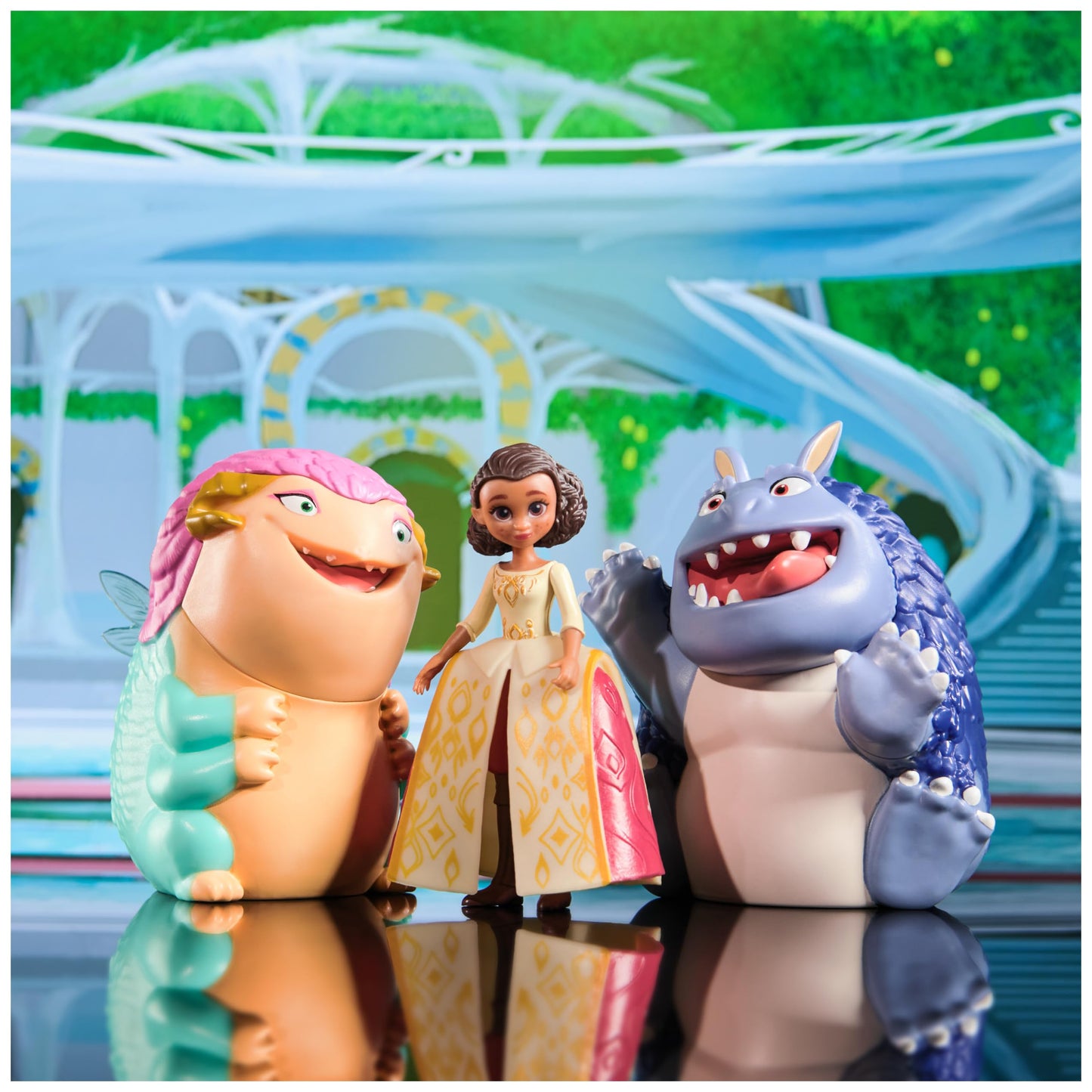 Spellbound Magical Carriage Adventure Set - Ellian & Monster Figures