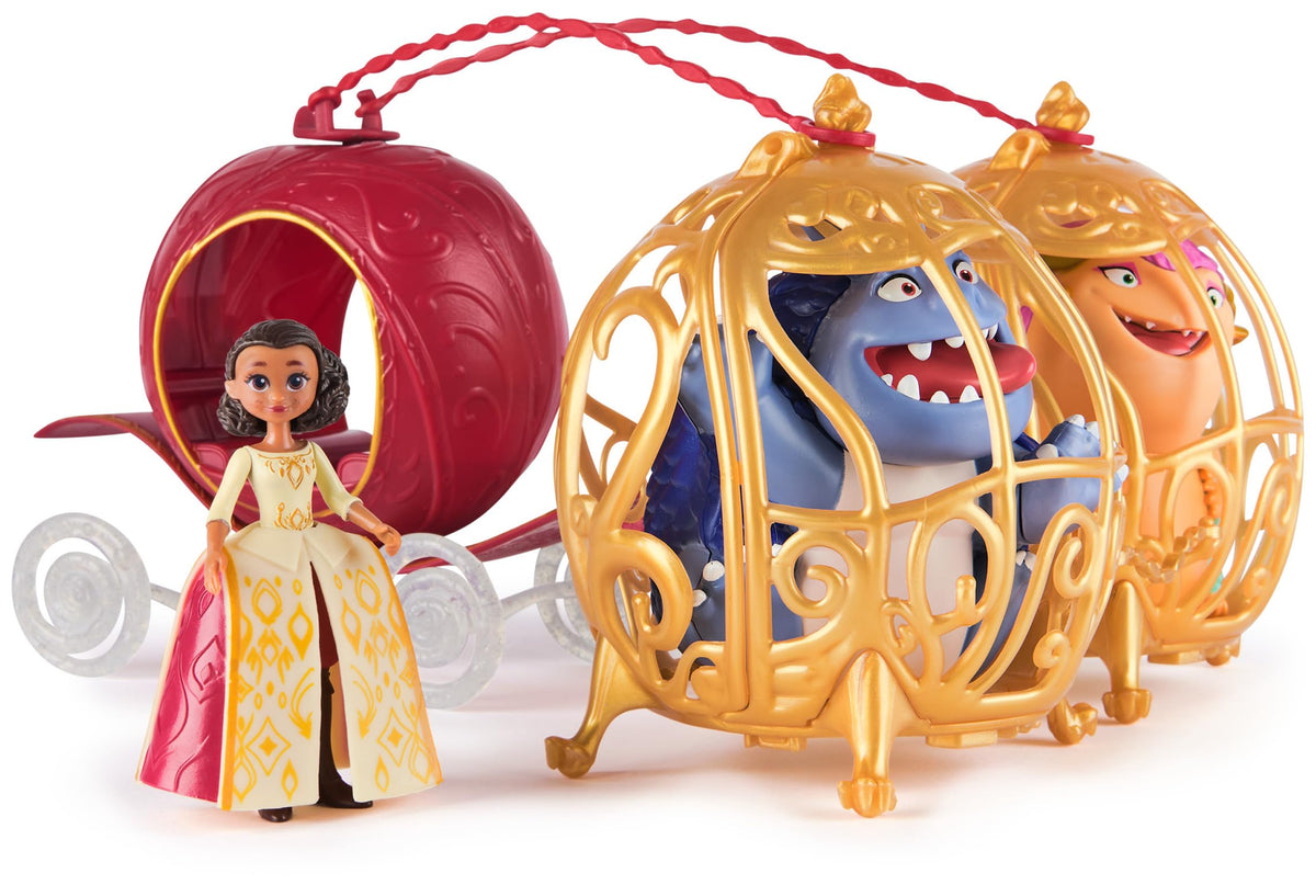 Spellbound Magical Carriage Adventure Set - Ellian & Monster Figures