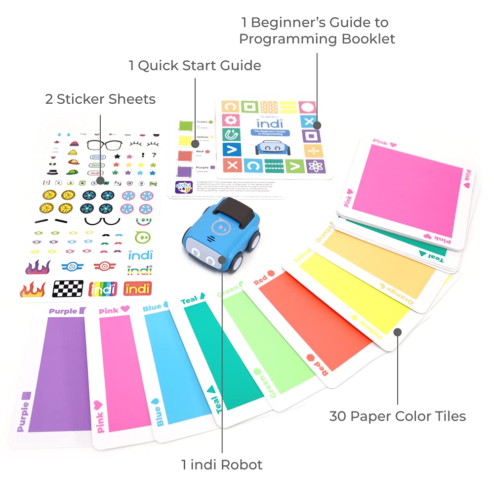 Sphero Indi at-Home Learning Kit — Screenless Coding Robot for Kids 4+